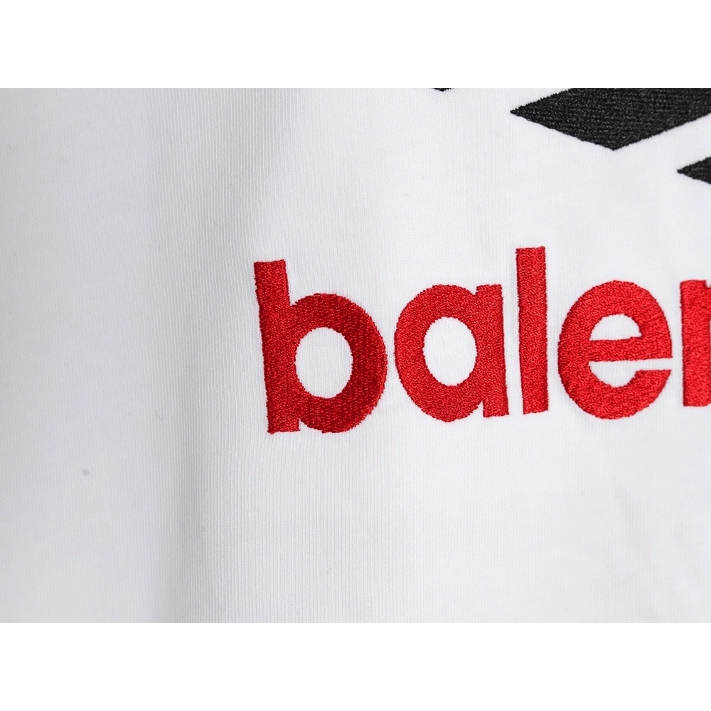 Balenciaga 3M Embroidered Letter Washed ShortSleeve TShirt,Balenciaga T Shirt,Tshirt,APPAREL