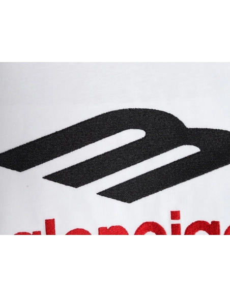 Balenciaga 3M Embroidered Letter Washed ShortSleeve TShirt,Balenciaga T Shirt,Tshirt,APPAREL