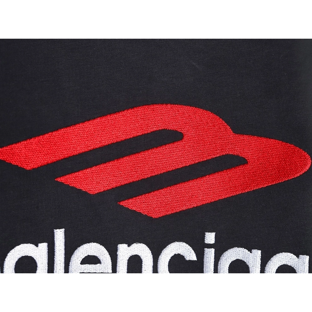 Balenciaga 3M Embroidered Letter Washed ShortSleeve TShirt,Balenciaga T Shirt,Tshirt,APPAREL