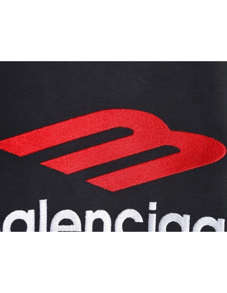 Balenciaga 3M Embroidered Letter Washed ShortSleeve TShirt,Balenciaga T Shirt,Tshirt,APPAREL
