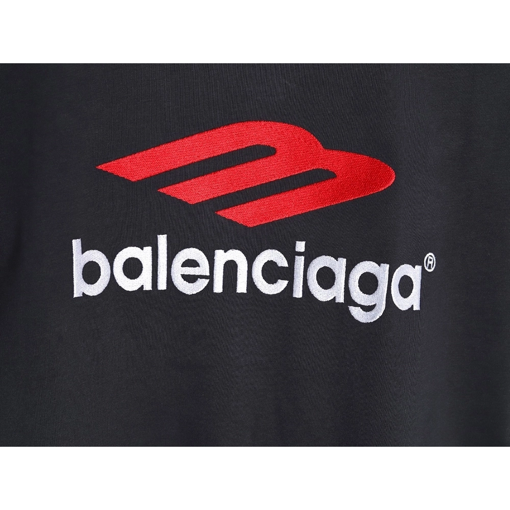 Balenciaga 3M Embroidered Letter Washed ShortSleeve TShirt,Balenciaga T Shirt,Tshirt,APPAREL