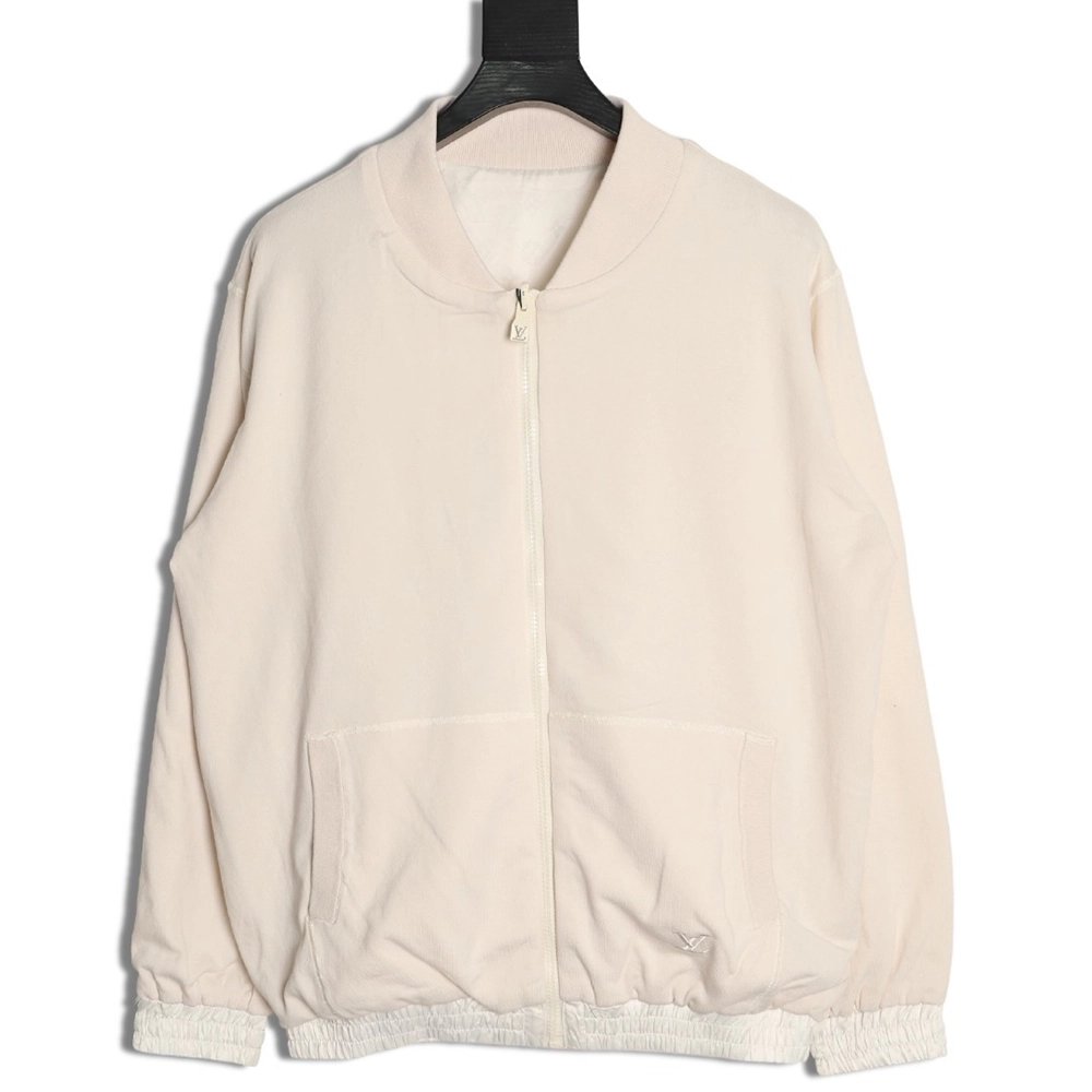 Louis Vuitton Tricolor Monogram Reversible Bomber Jacket,Louis Vuitton Jacket,Jacket,APPAREL