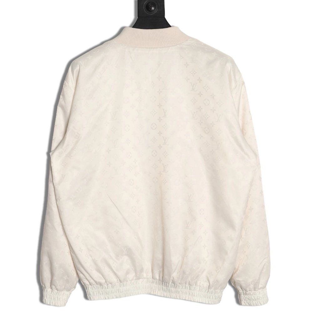 Louis Vuitton Tricolor Monogram Reversible Bomber Jacket,Louis Vuitton Jacket,Jacket,APPAREL