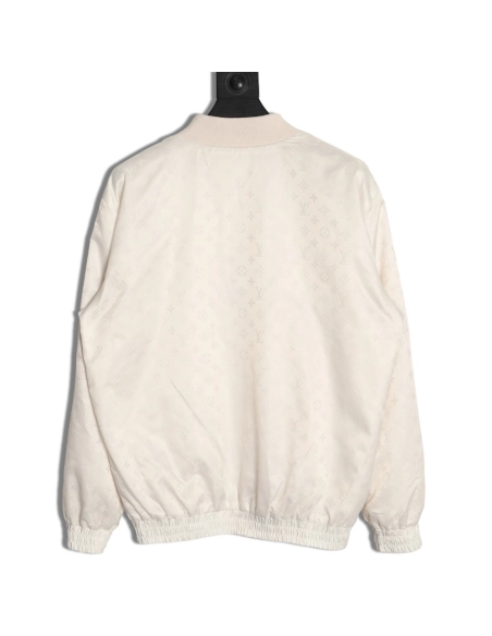 Louis Vuitton Tricolor Monogram Reversible Bomber Jacket,Louis Vuitton Jacket,Jacket,APPAREL