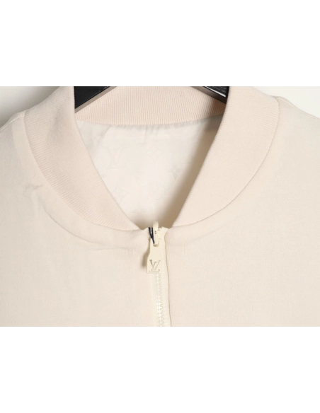 Louis Vuitton Tricolor Monogram Reversible Bomber Jacket,Louis Vuitton Jacket,Jacket,APPAREL