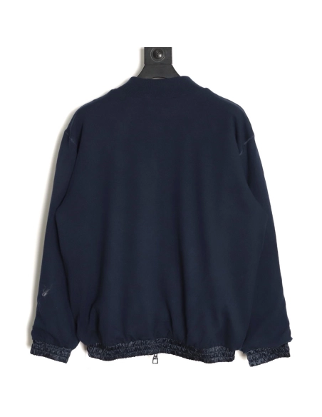 Louis Vuitton Tricolor Monogram Reversible Bomber Jacket,Louis Vuitton Jacket,Jacket,APPAREL