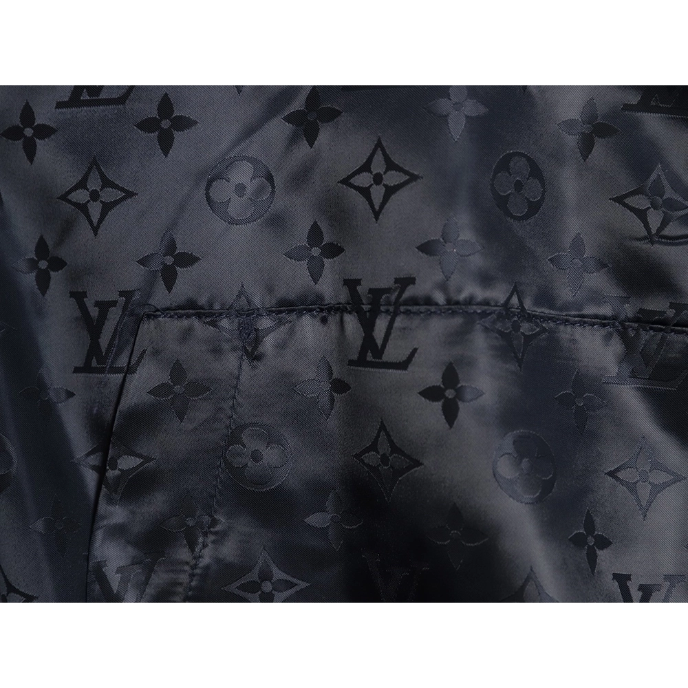 Louis Vuitton Tricolor Monogram Reversible Bomber Jacket,Louis Vuitton Jacket,Jacket,APPAREL