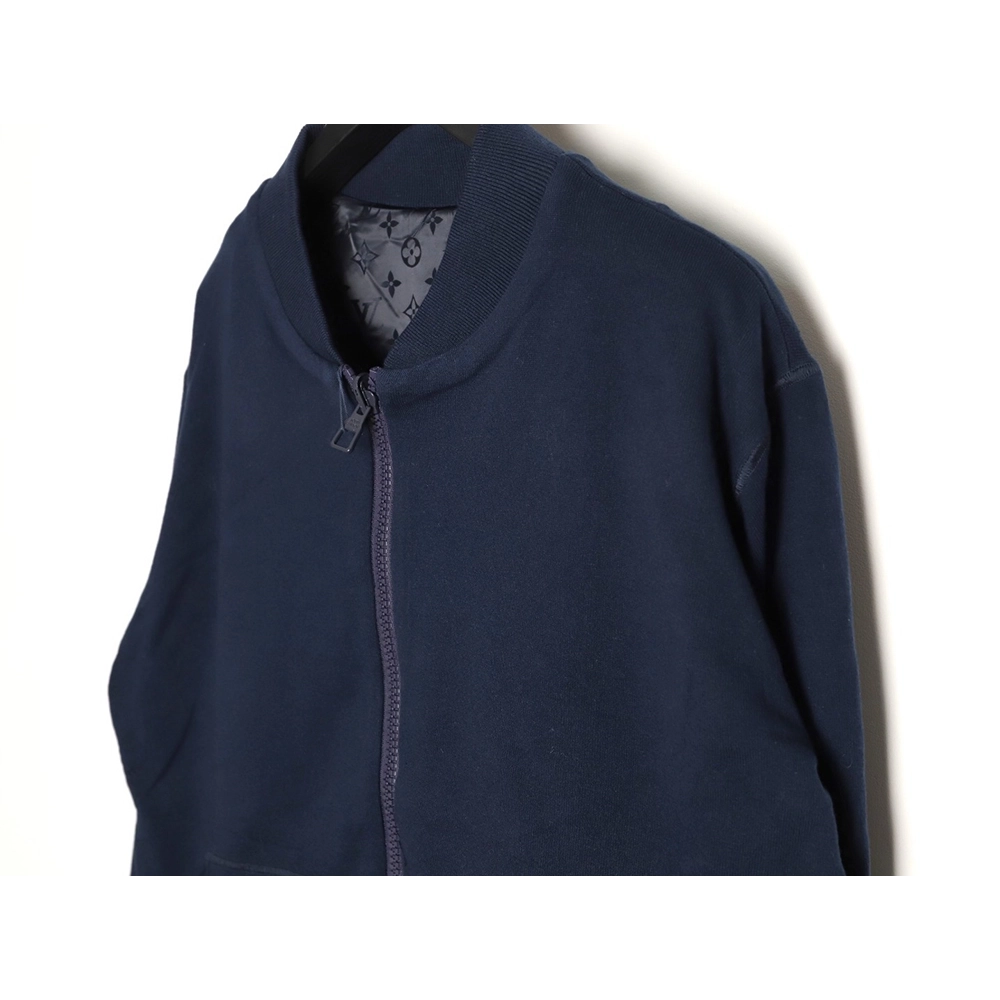 Louis Vuitton Tricolor Monogram Reversible Bomber Jacket,Louis Vuitton Jacket,Jacket,APPAREL