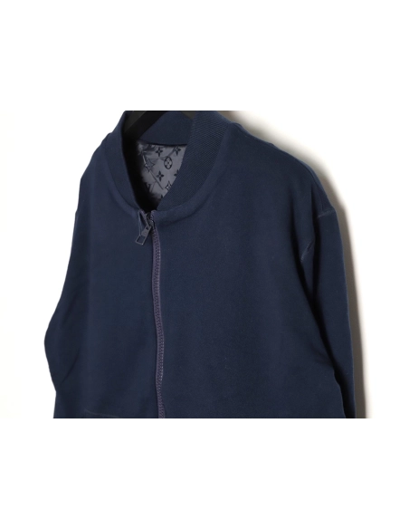 Louis Vuitton Tricolor Monogram Reversible Bomber Jacket,Louis Vuitton Jacket,Jacket,APPAREL