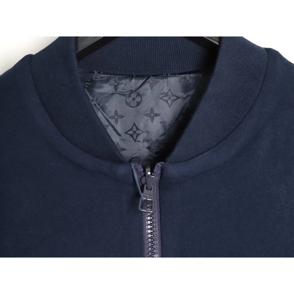 Louis Vuitton Tricolor Monogram Reversible Bomber Jacket,Louis Vuitton Jacket,Jacket,APPAREL