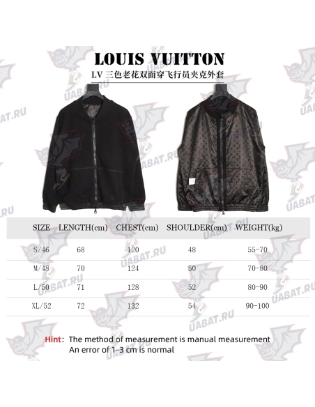 Louis Vuitton Tricolor Monogram Reversible Bomber Jacket,Louis Vuitton Jacket,Jacket,APPAREL