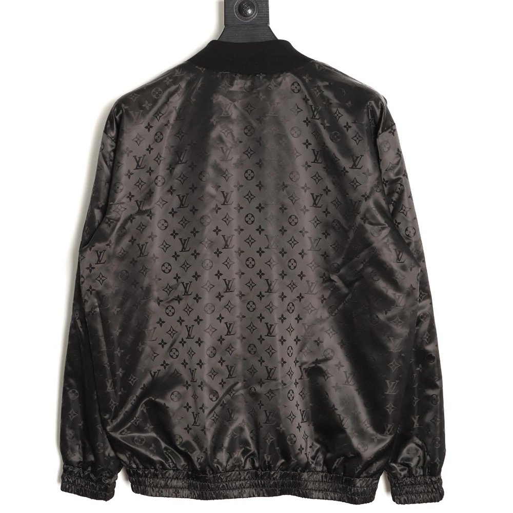 Louis Vuitton Tricolor Monogram Reversible Bomber Jacket,Louis Vuitton Jacket,Jacket,APPAREL
