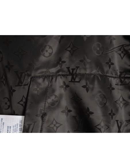 Louis Vuitton Tricolor Monogram Reversible Bomber Jacket,Louis Vuitton Jacket,Jacket,APPAREL