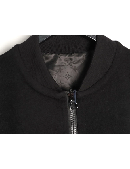 Louis Vuitton Tricolor Monogram Reversible Bomber Jacket,Louis Vuitton Jacket,Jacket,APPAREL