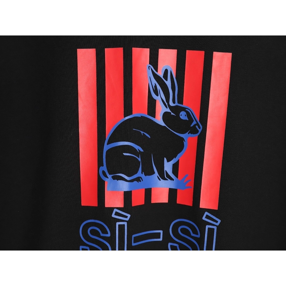 Bottega Veneta Rabbit Print ShortSleeve,Bottega Veneta T Shirt,Tshirt,APPAREL