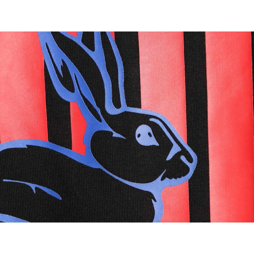 Bottega Veneta Rabbit Print ShortSleeve,Bottega Veneta T Shirt,Tshirt,APPAREL