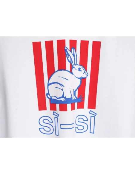 Bottega Veneta Rabbit Print ShortSleeve,Bottega Veneta T Shirt,Tshirt,APPAREL