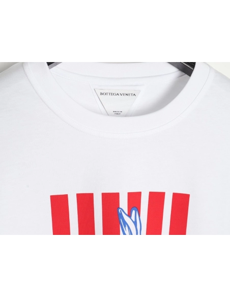 Bottega Veneta Rabbit Print ShortSleeve,Bottega Veneta T Shirt,Tshirt,APPAREL