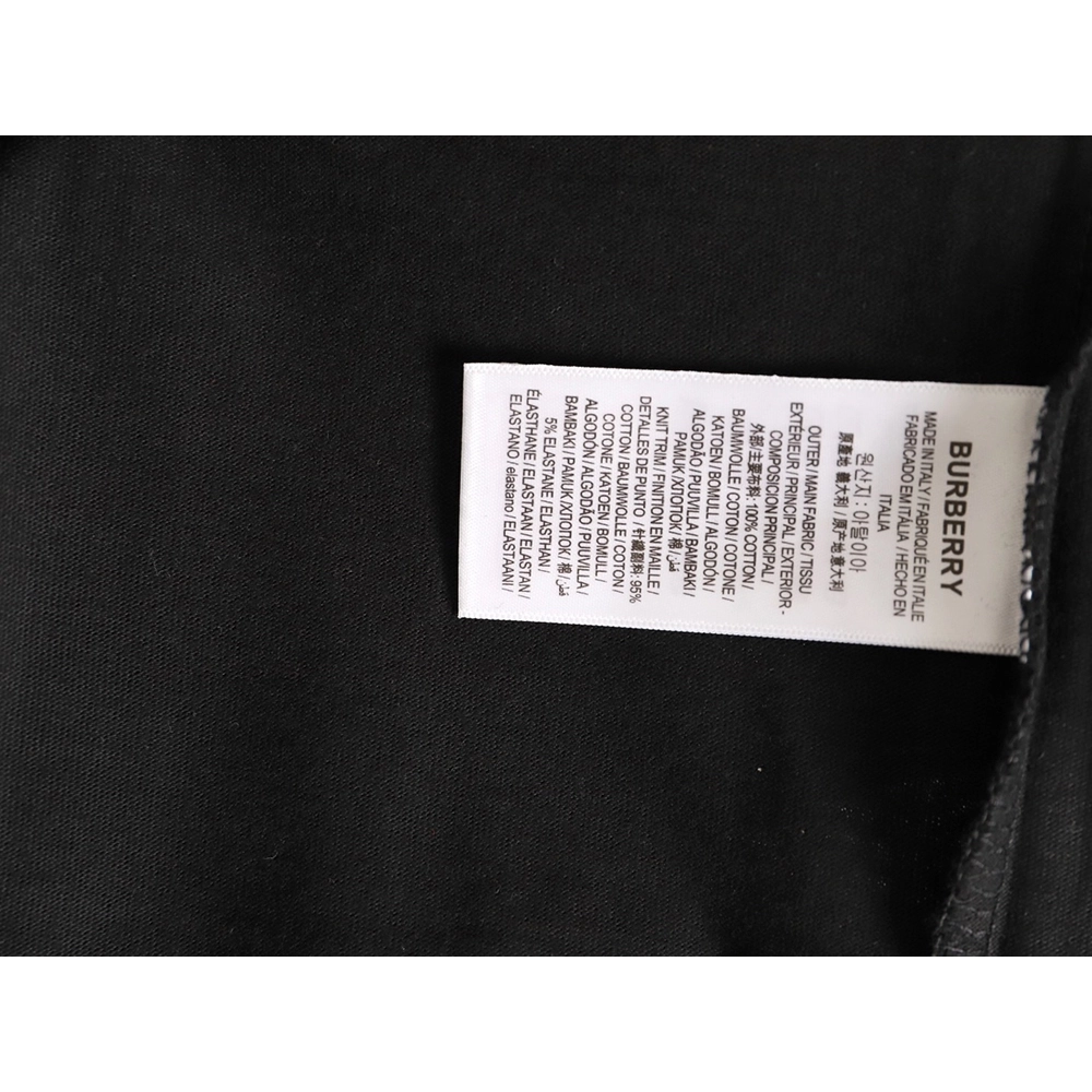 Burberry check collar embroidered logo shortsleeved shirt,Burberry Shirt,Shirt,APPAREL