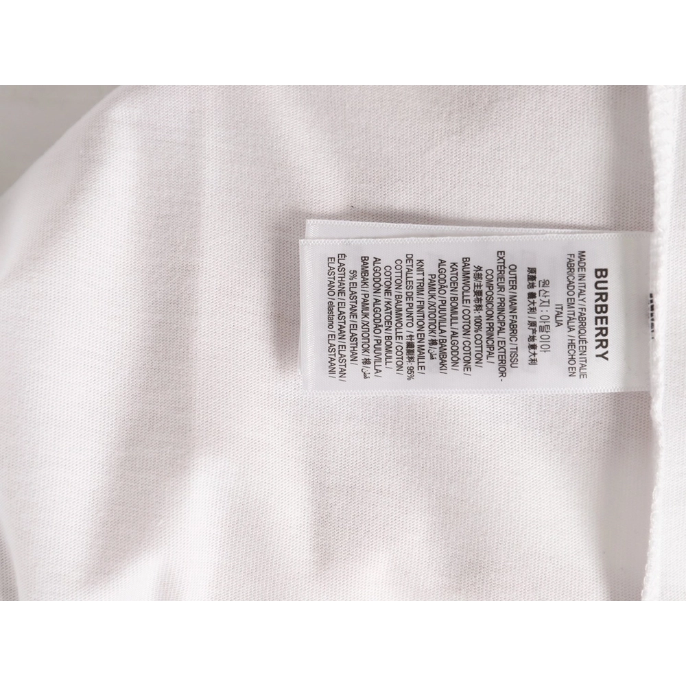 Burberry check collar embroidered logo shortsleeved shirt,Burberry Shirt,Shirt,APPAREL