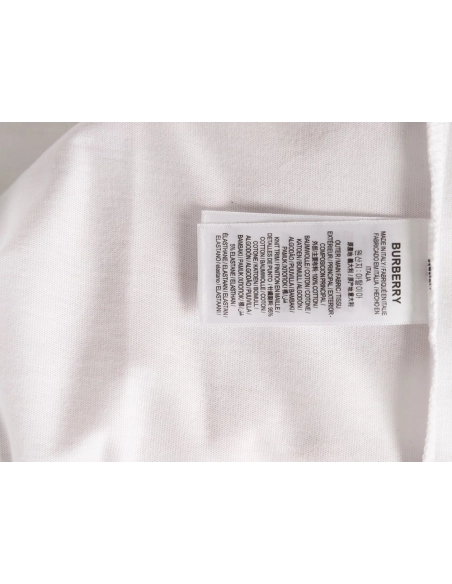 Burberry check collar embroidered logo shortsleeved shirt,Burberry Shirt,Shirt,APPAREL