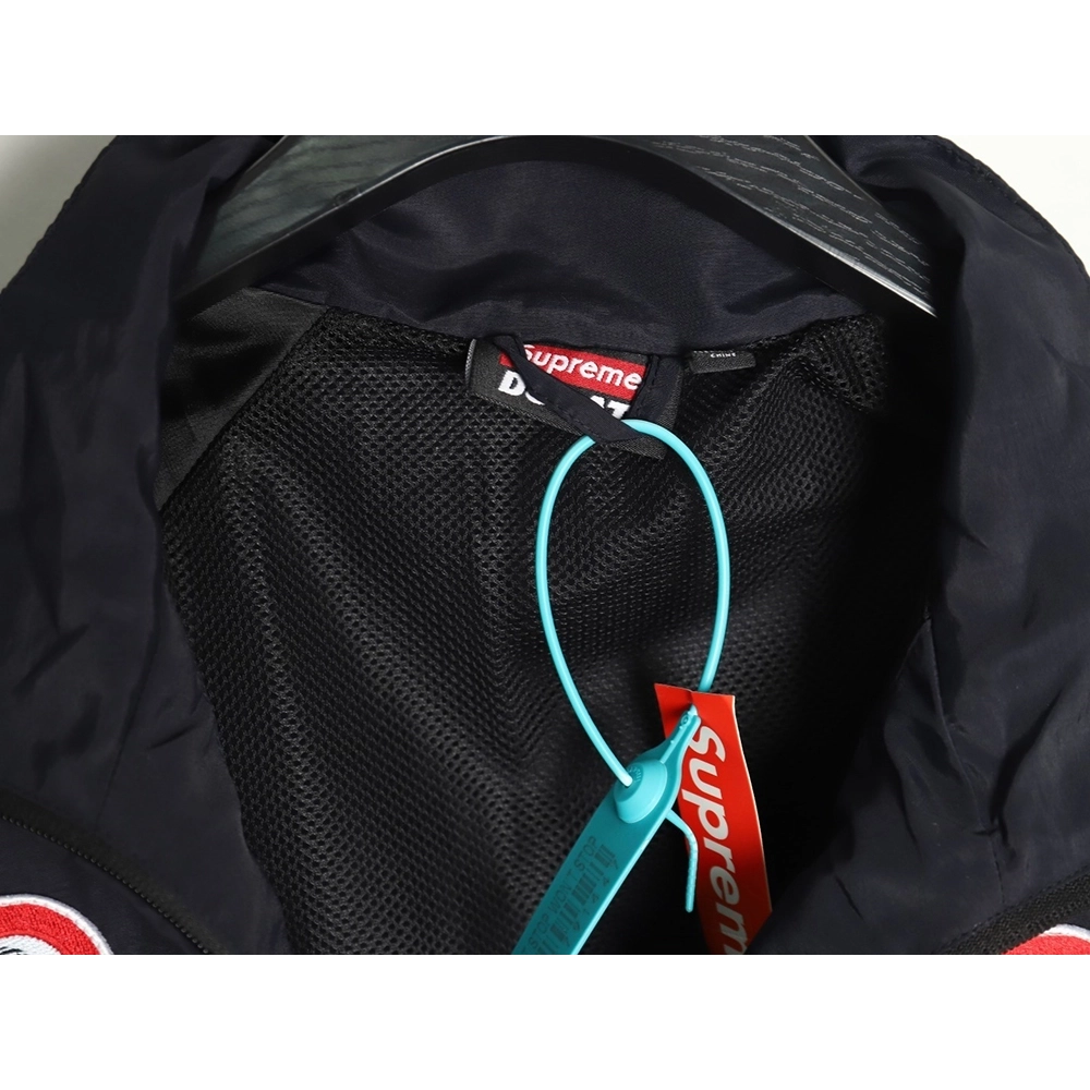 Supreme Ducati Collaboration LogoPrint ColorBlock Track Jacket,Supreme Jacket,Jacket,APPAREL