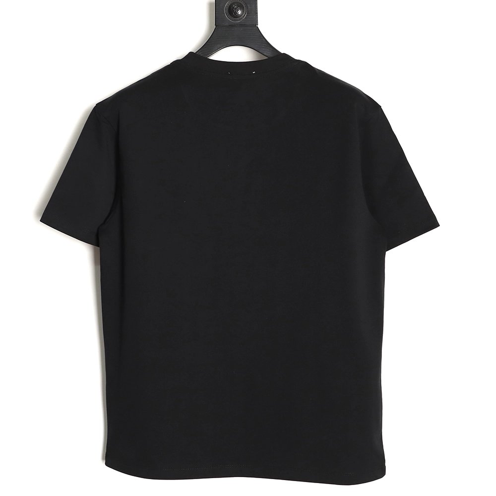 Dior Chest Distressed Logo Print ShortSleeve TShirt,Dior T Shirt,Tshirt,APPAREL