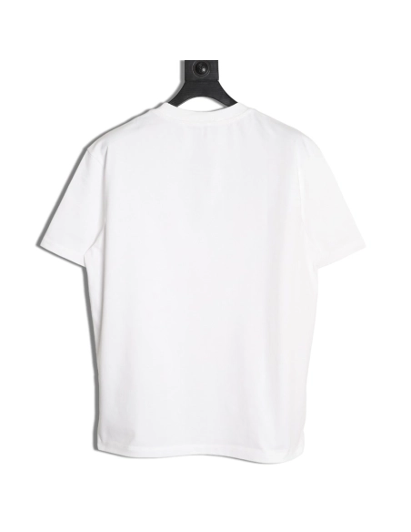 Dior Chest Distressed Logo Print ShortSleeve TShirt,Dior T Shirt,Tshirt,APPAREL