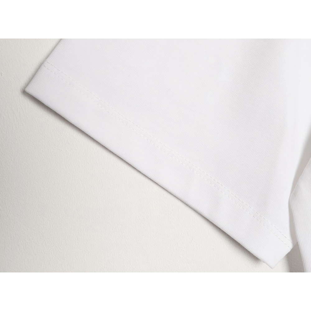 Dior Chest Distressed Logo Print ShortSleeve TShirt,Dior T Shirt,Tshirt,APPAREL