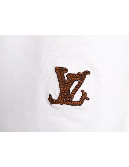 Louis Vuitton Western Cowboy Embroidered ShortSleeve TShirt,Louis Vuitton T Shirt,Tshirt,APPAREL