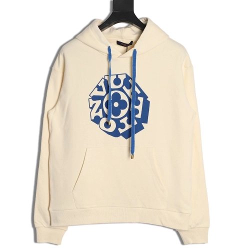 Louis Vuitton 3D Floral Letter Print Hoodie,Louis Vuitton Hoodie,Hoodie,APPAREL