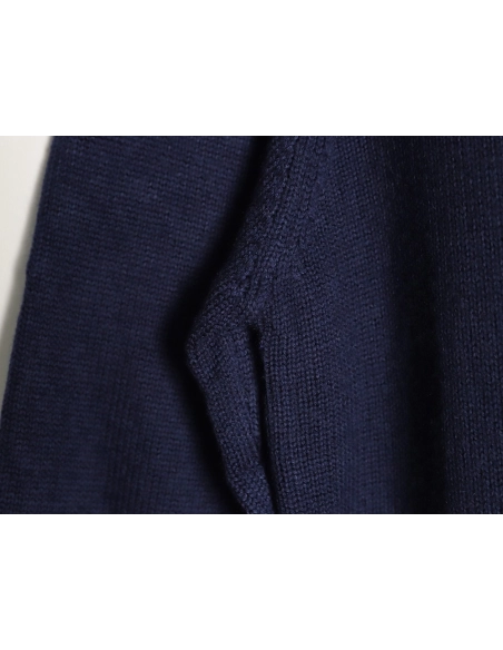 Burberry equestrian logo embroidered crew neck sweater,Burberry Sweatshirt,Sweatshirt,APPAREL