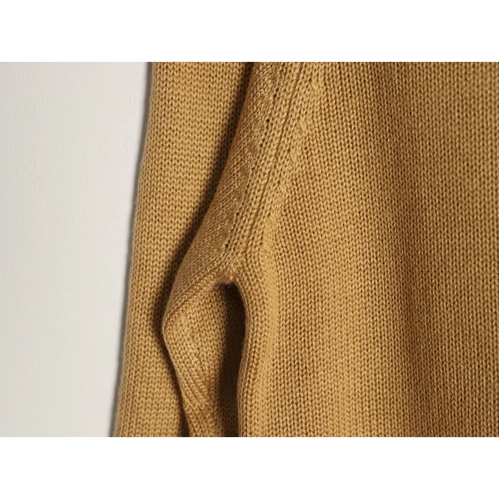 Burberry equestrian logo embroidered crew neck sweater,Burberry Sweatshirt,Sweatshirt,APPAREL