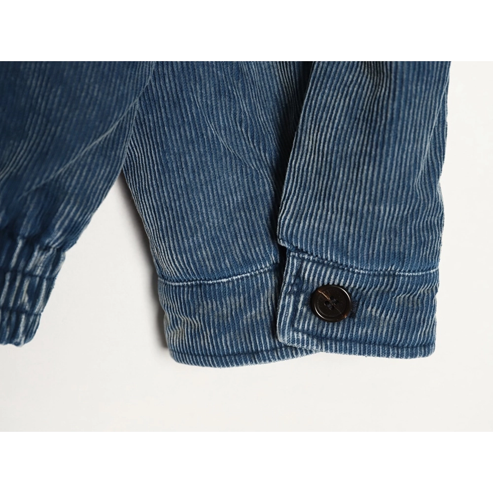 Miu Miu washed distressed corduroy cotton jacket,Miu Miu Jacket,Jacket,APPAREL