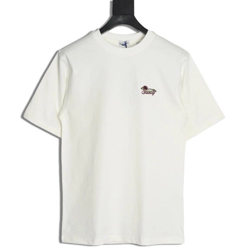 Burberry duck embroidered shortsleeved shirt,Burberry Shirt,Shirt,APPAREL