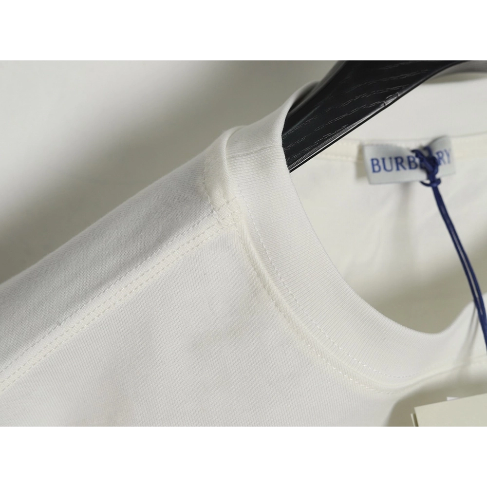 Burberry duck embroidered shortsleeved shirt,Burberry Shirt,Shirt,APPAREL