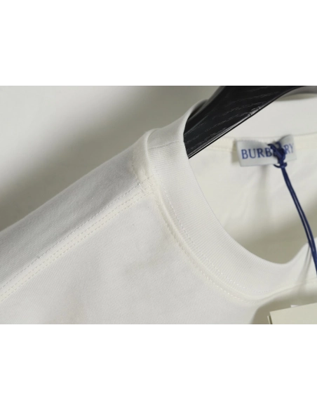 Burberry duck embroidered shortsleeved shirt,Burberry Shirt,Shirt,APPAREL