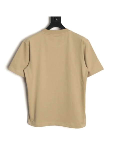 Burberry flocked warhorse embroidered knight shortsleeved Tshirt,Burberry T Shirt,Tshirt,APPAREL