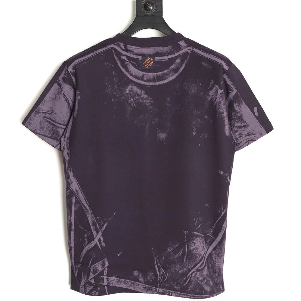 Louis Vuitton Overprint Illusion ShortSleeve TShirt,Louis Vuitton T Shirt,Tshirt,APPAREL