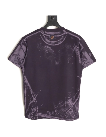 Louis Vuitton Overprint Illusion ShortSleeve TShirt,Louis Vuitton T Shirt,Tshirt,APPAREL
