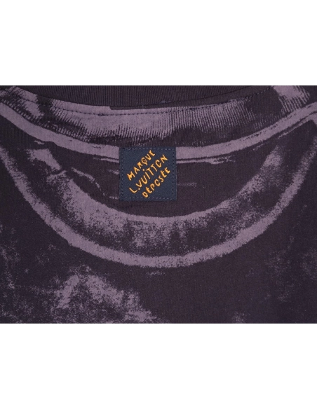 Louis Vuitton Overprint Illusion ShortSleeve TShirt,Louis Vuitton T Shirt,Tshirt,APPAREL