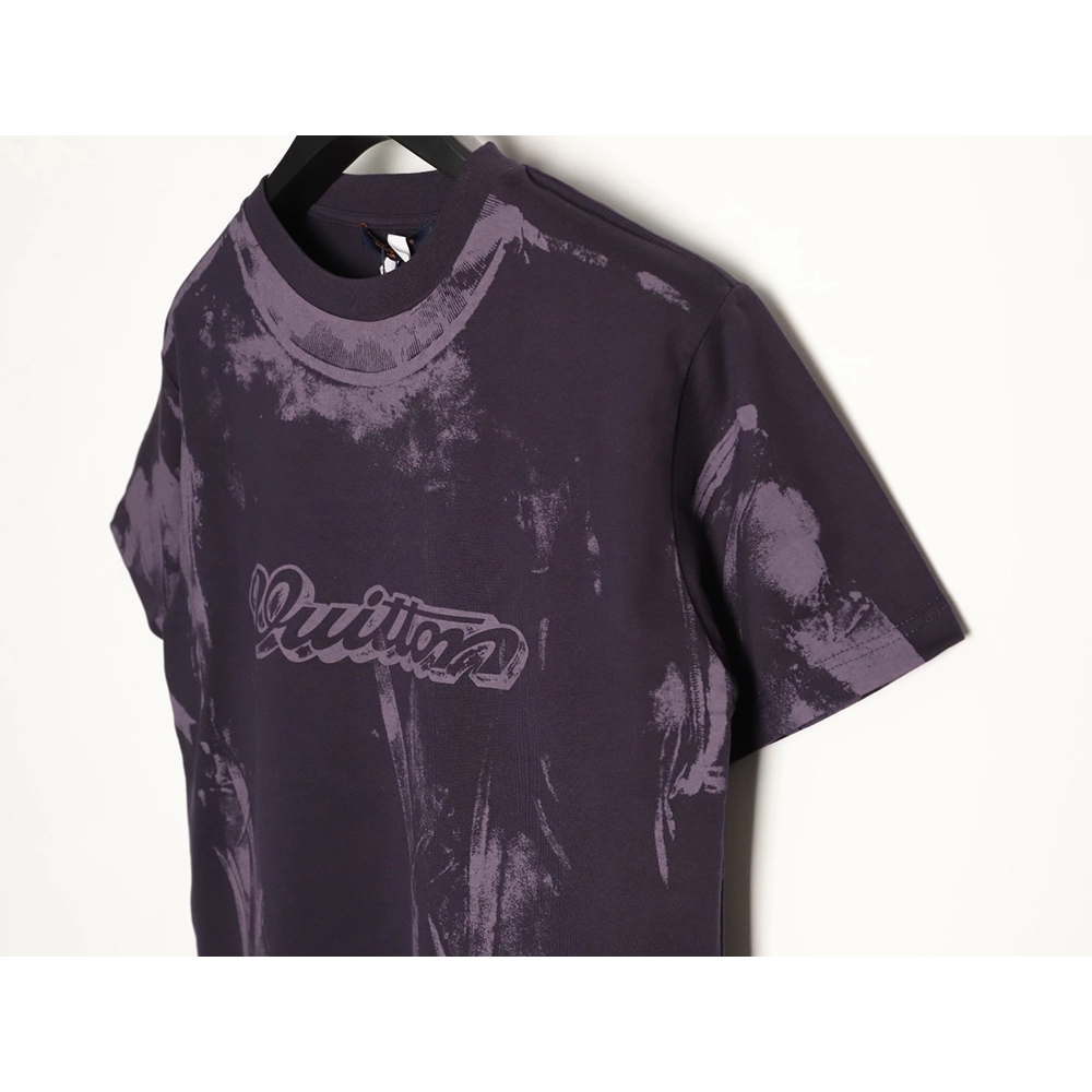 Louis Vuitton Overprint Illusion ShortSleeve TShirt,Louis Vuitton T Shirt,Tshirt,APPAREL
