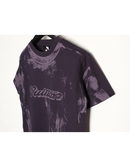 Louis Vuitton Overprint Illusion ShortSleeve TShirt,Louis Vuitton T Shirt,Tshirt,APPAREL