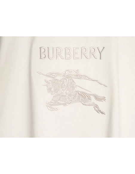 Burberry Equestrian Gold Embroidered Knight ShortSleeve TShirt,Burberry T Shirt,Tshirt,APPAREL