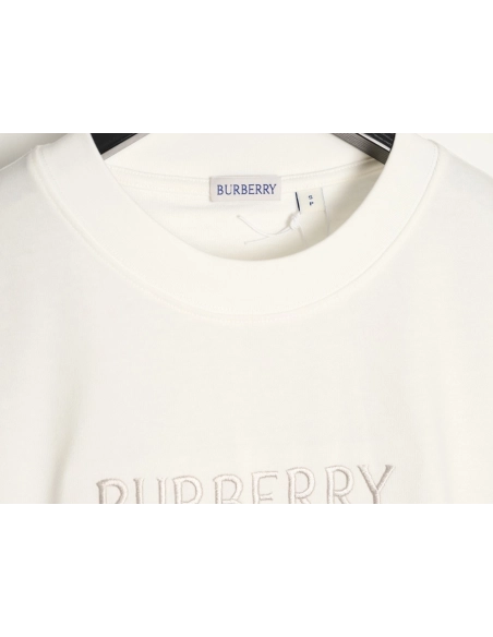 Burberry Equestrian Gold Embroidered Knight ShortSleeve TShirt,Burberry T Shirt,Tshirt,APPAREL
