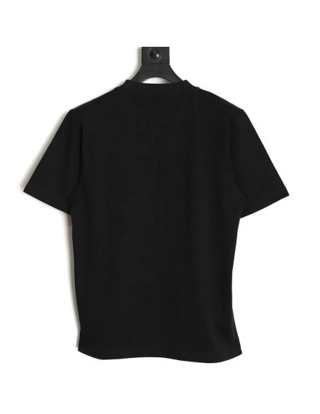 Burberry Equestrian Gold Embroidered Knight ShortSleeve TShirt,Burberry T Shirt,Tshirt,APPAREL