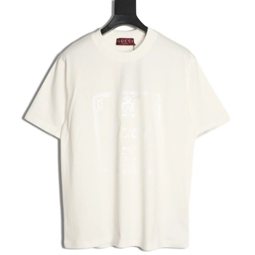 Gucci chest large print shortsleeved Tshirt,Gucci T Shirt,Tshirt,APPAREL