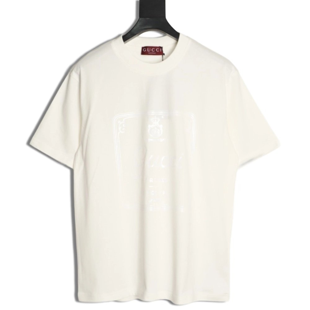 Gucci chest large print shortsleeved Tshirt,Gucci T Shirt,Tshirt,APPAREL