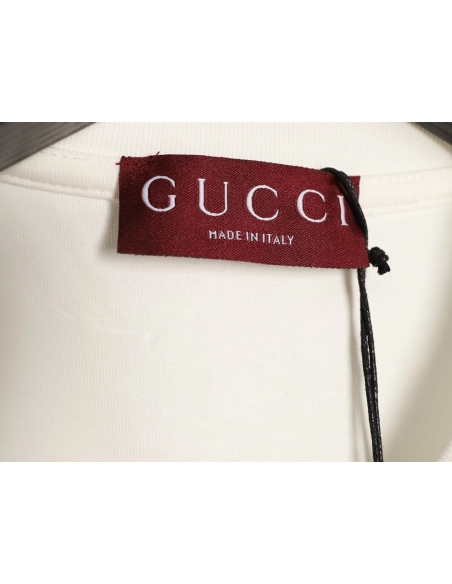 Gucci chest large print shortsleeved Tshirt,Gucci T Shirt,Tshirt,APPAREL