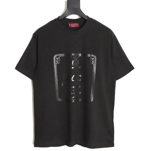 Gucci chest large print shortsleeved Tshirt,Gucci T Shirt,Tshirt,APPAREL